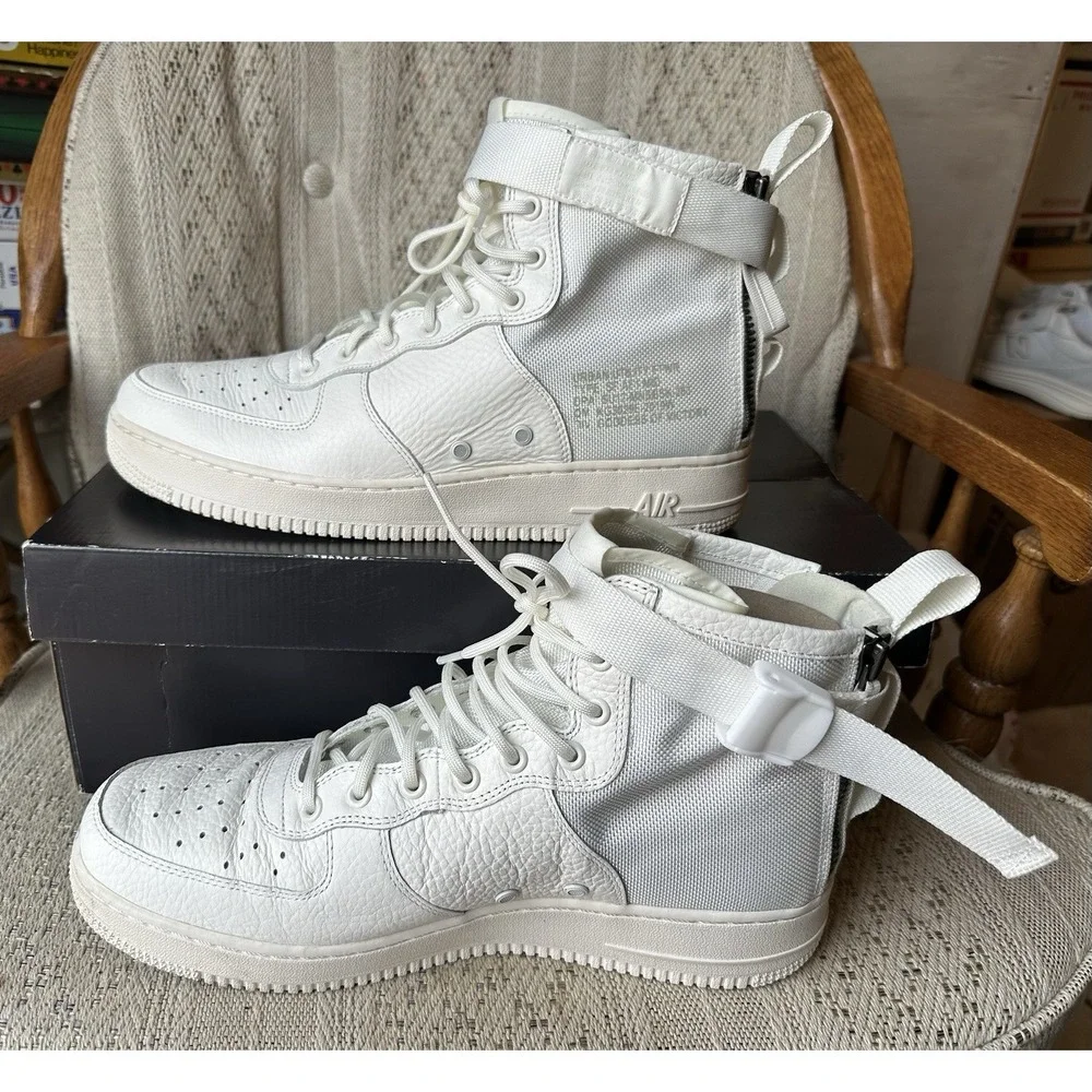 Nike Mens SF AF1 String Gum Special Forces Air Force AA6655 100 Size 11.5‎